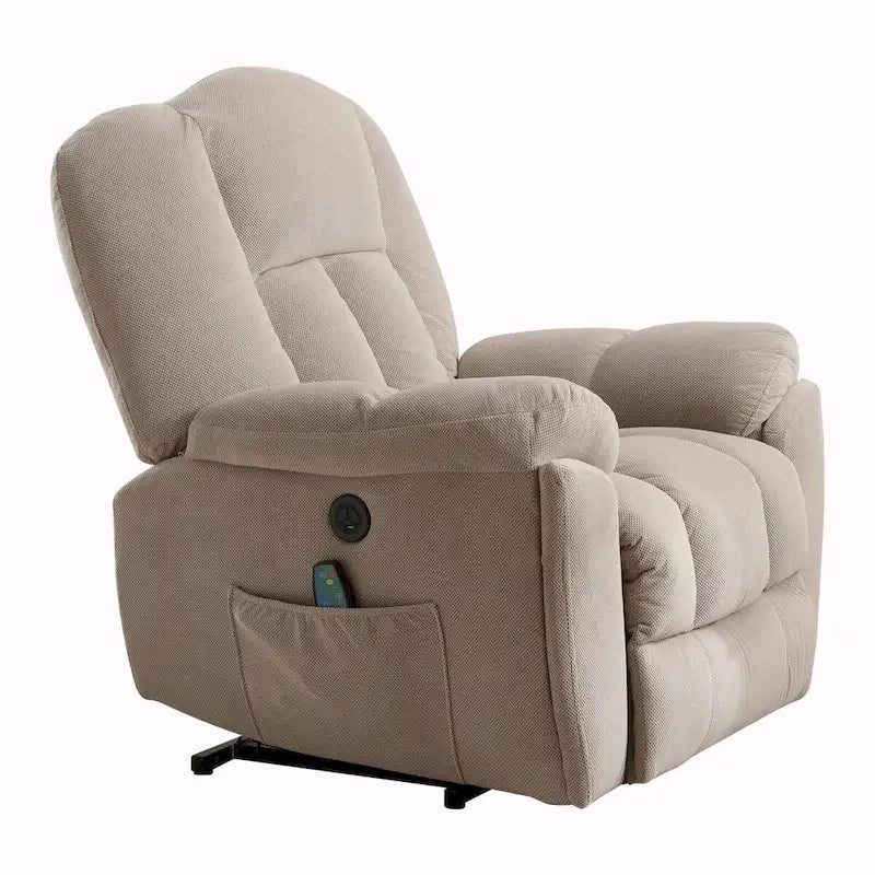 Power Lift Recliner Chair with Heat, Massage, USB Port