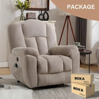 Power Lift Recliner Chair with Heat, Massage, USB Port