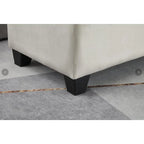 Upholstered Storage Rectangular Bench, Bedroom End of Bed Bench
