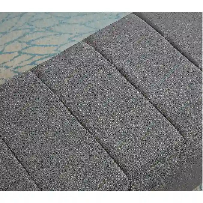 Upholstered Storage Rectangular Bench, Bedroom End of Bed Bench