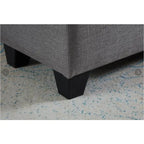 Upholstered Storage Rectangular Bench, Bedroom End of Bed Bench