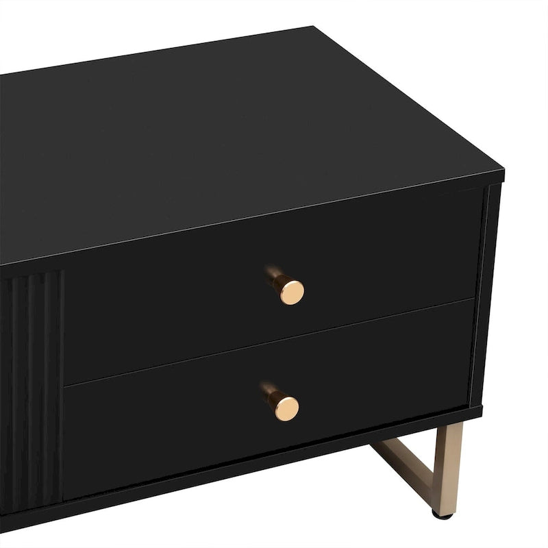 65+ Inch Modern TV Stand with Storage for Living Room