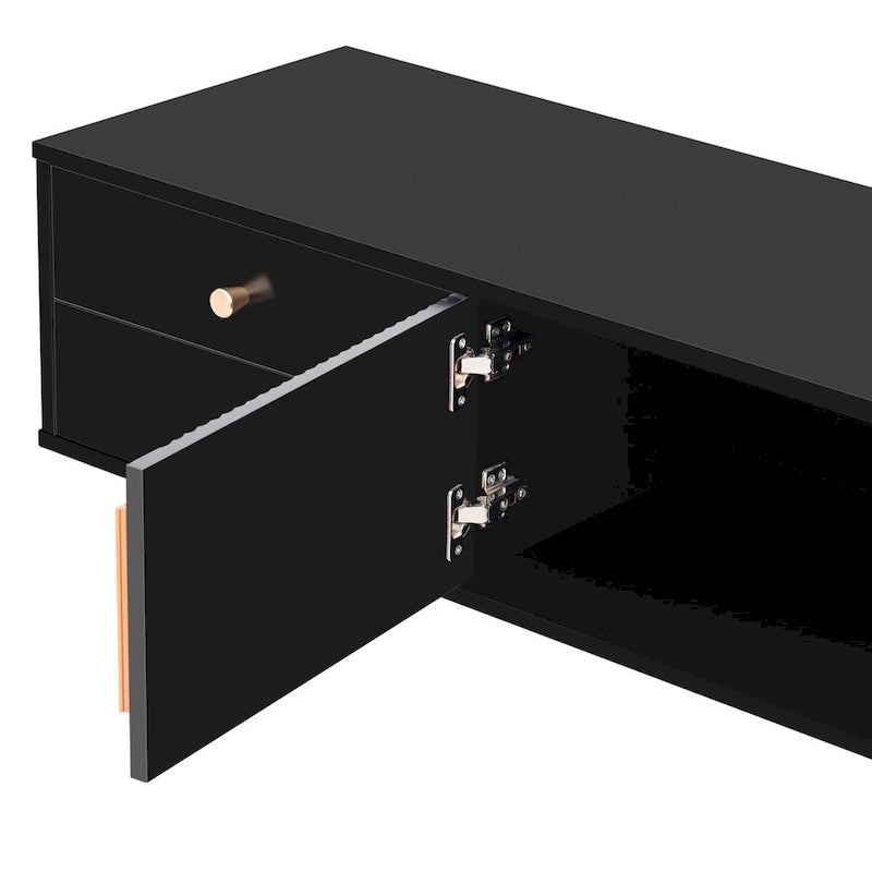 65+ Inch Modern TV Stand with Storage for Living Room