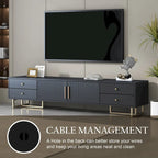 65+ Inch Modern TV Stand with Storage for Living Room