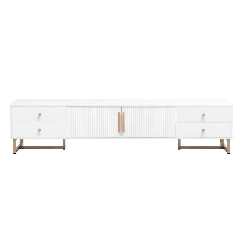 65+ Inch Modern TV Stand with Storage for Living Room