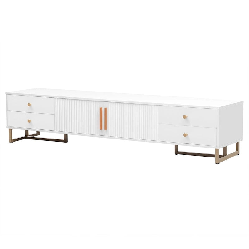 65+ Inch Modern TV Stand with Storage for Living Room