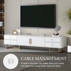 65+ Inch Modern TV Stand with Storage for Living Room