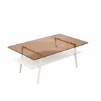 38.58 Rectangle Coffee Table with Modern Design