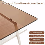 38.58 Rectangle Coffee Table with Modern Design
