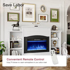Electric Fireplace with 67 Mantel