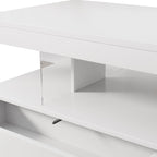 Coffee Table with 2 Drawers and Display Shelves
