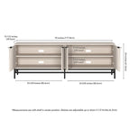 Montello Rectangular TV Stand for TV's up to 78 - 70 Wide