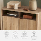 Mopio Brooklyn Corner TV Stand