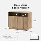 Mopio Brooklyn Corner TV Stand