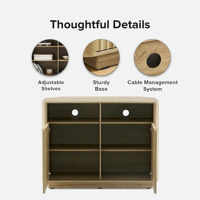 Mopio Brooklyn Corner TV Stand