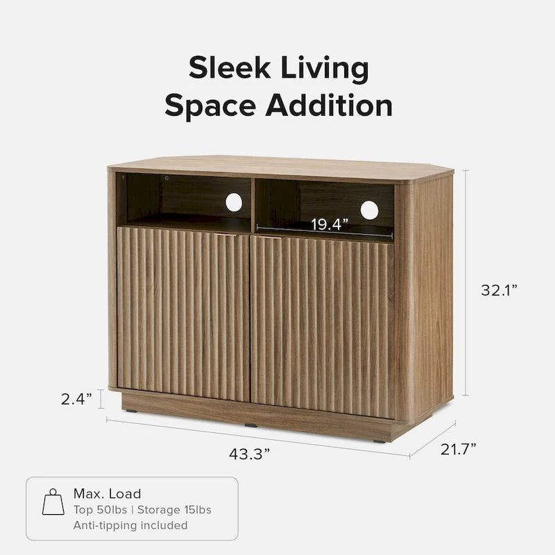 Mopio Brooklyn Corner TV Stand
