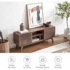 Mopio Ensley 59 Mid-Century Modern Tall TV Stand