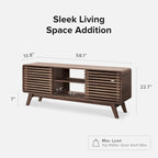 Mopio Ensley 59 Mid-Century Modern Tall TV Stand