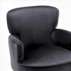 US Pride Furniture Trendy Velvet Accent Chair with Gold Metal Legs Upholstered Armchair