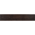 Rustic Entryway Console Table, 60 Long Sofa Table with two Different Size Drawers and Bottom Shelf for Storage