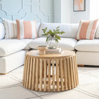Asche Natural Mango Wood Coffee Table