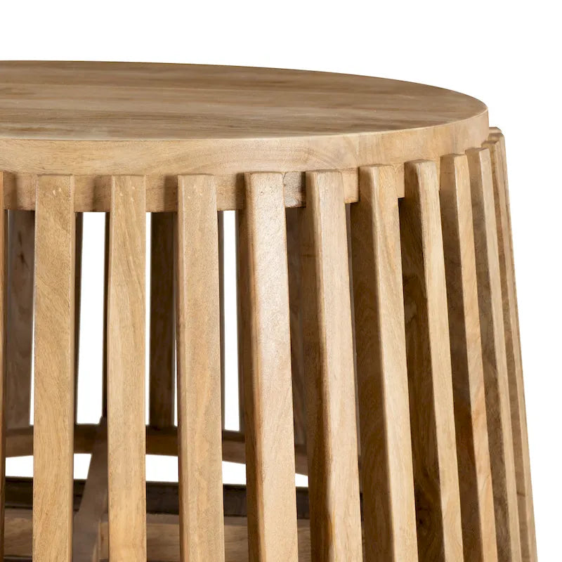Asche Natural Mango Wood Coffee Table