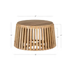 Asche Natural Mango Wood Coffee Table