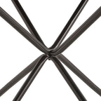 Mabel 42-inch Iron and Wood Round Dining Table or Dining Set by iNSPIRE Q Modern