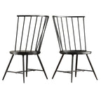 Mabel 42-inch Iron and Wood Round Dining Table or Dining Set by iNSPIRE Q Modern