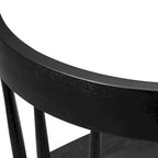 Poly & Bark Hava Dining Chair - Solid Oak Wood with Spindle-Back