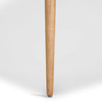 Poly & Bark Hava Dining Chair - Solid Oak Wood with Spindle-Back
