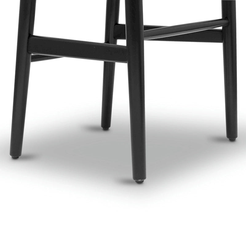 Poly & Bark Weave Chair - Solid Wood with Woven Seat