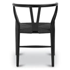 Poly & Bark Weave Chair - Solid Wood with Woven Seat