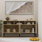 Sideboard Kitchen Buffet Coffee Bar Cabinet Storage Cabinet Server Table Mid Century