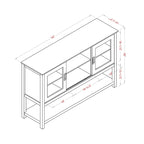 Contemporary 55 Grey Buffet Table