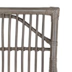 Rattan Slat Back Cushioned Dining Chairs, Set of Two by East at Main