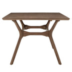 Nadine Mid-Century Dark Walnut Finish Rectangular Dining Table by iNSPIRE Q Modern
