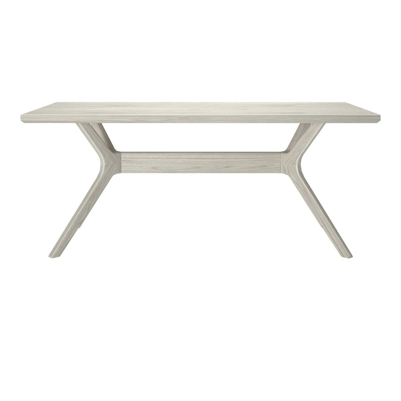 Plank and Beam Verso Cross Leg Rectangular Dining Table - 72