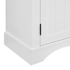 47 Marbling Countertop Buffet Bar Cabinet w/ Glass Holders