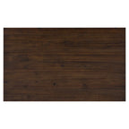 Rustic Style 6-Piece Dining Room Table Set with 4 Upholstered Chairs & a Bench