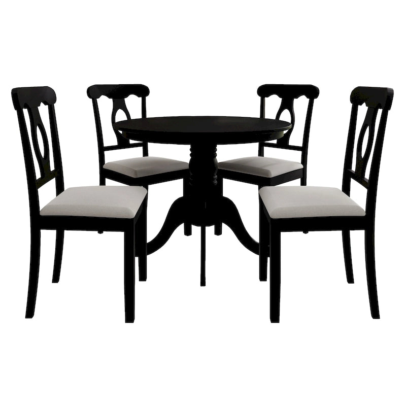 CraftPorch Mid-Century 5-piece Wooden Dining Set