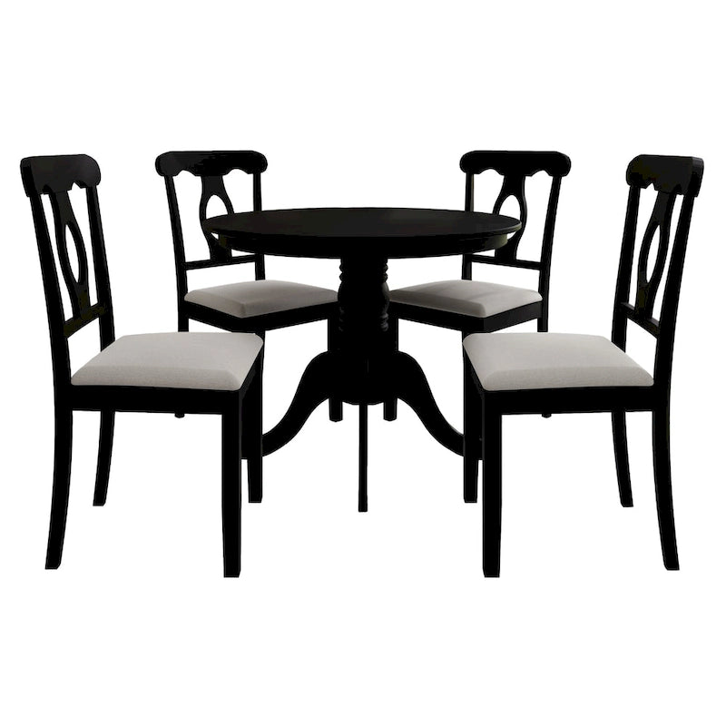 CraftPorch Mid-Century 5-piece Wooden Dining Set