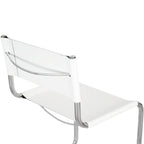 Breuer Chair Company Mart Stam Cantilever Side Chair w/ Chrome Frame (Various Bonded Leather Colors)