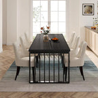 78.7 inches Diniong Table for 6-8 People, Wood Dinner Table for Dining Room