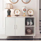 Kitchen Sideboard with 2 Door 2 Shelves - 15D x 41.7W x 32.6H