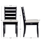 Ladder Back Wooden Dining Chairs