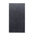 60-in Farmhouse Antique Black 4 Wooden Door Sideboard Buffet Server Accent Storage Cabinet