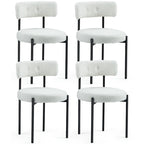 AVAWING Dining Chairs Mid-Century Modern Kitchen Chairs Set of 4