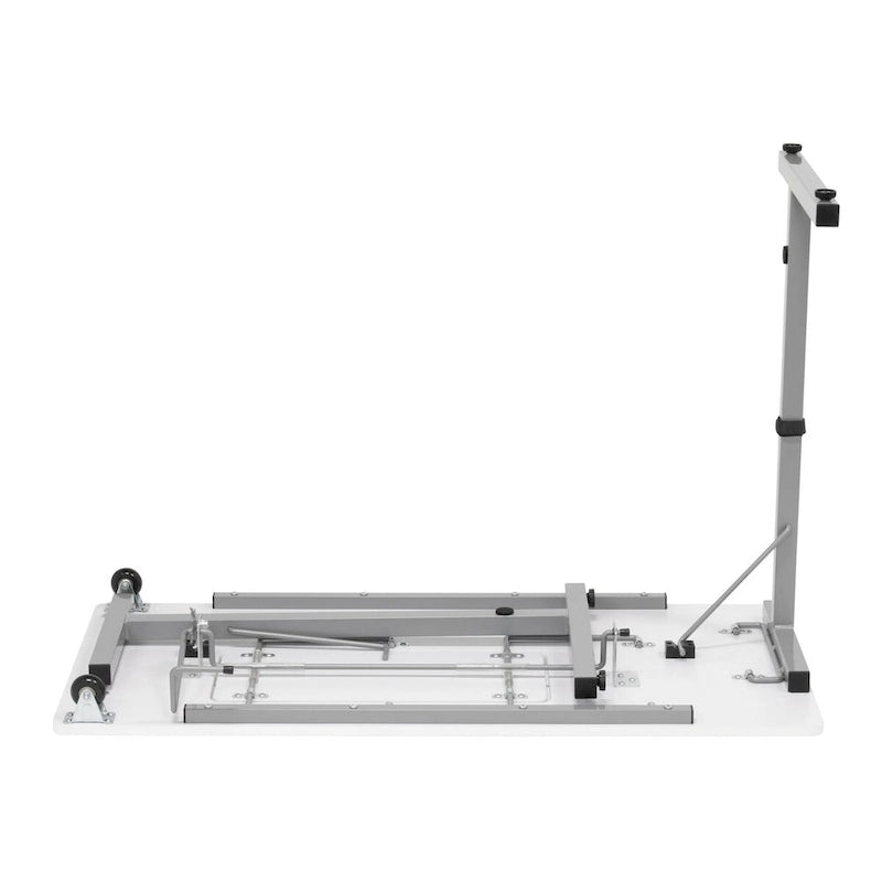Sew Ready Rollaway II Sewing Table Silver/White Portable Folding Rolling