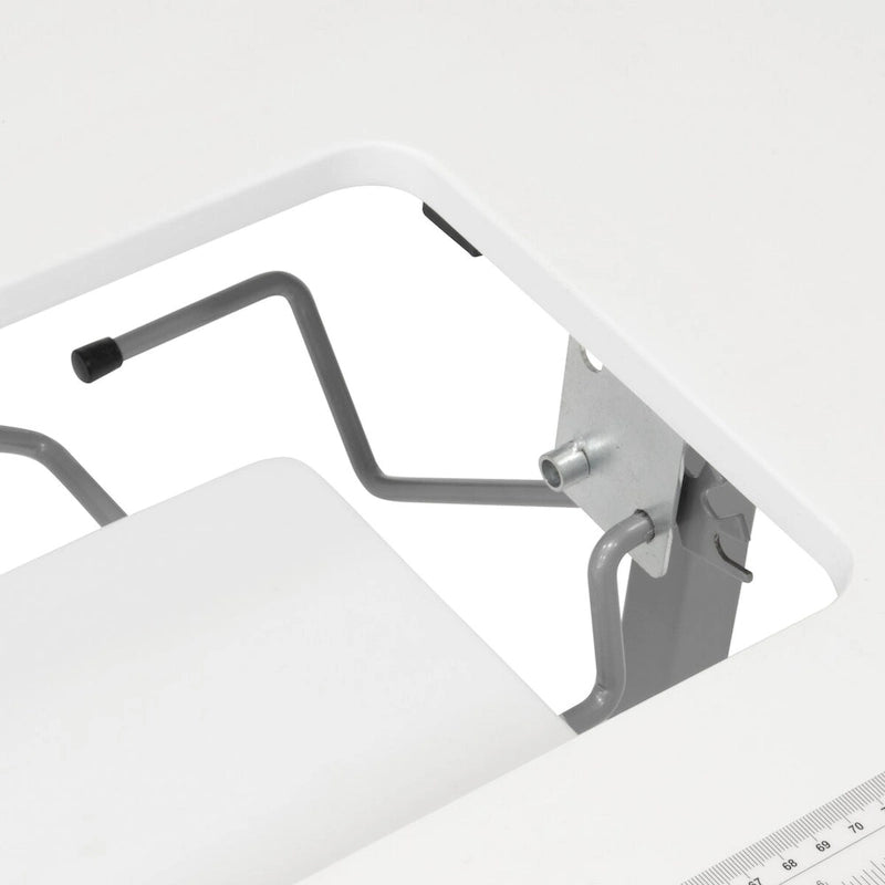 Sew Ready Rollaway II Sewing Table Silver/White Portable Folding Rolling